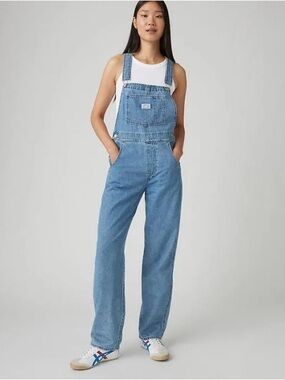Levi's Light Blue Denim Women's Overalls